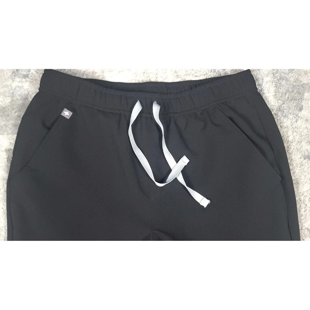 Figs‎ Med Scrubs Men's Black Joggers Technical Collection Sz SMALL LOT OF 2